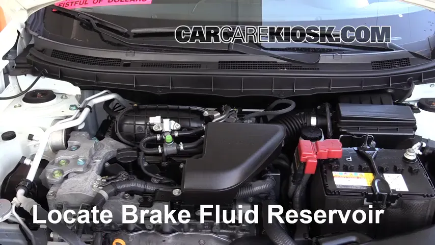 2015 Nissan Rogue Select S 2.5L 4 Cyl. Brake Fluid